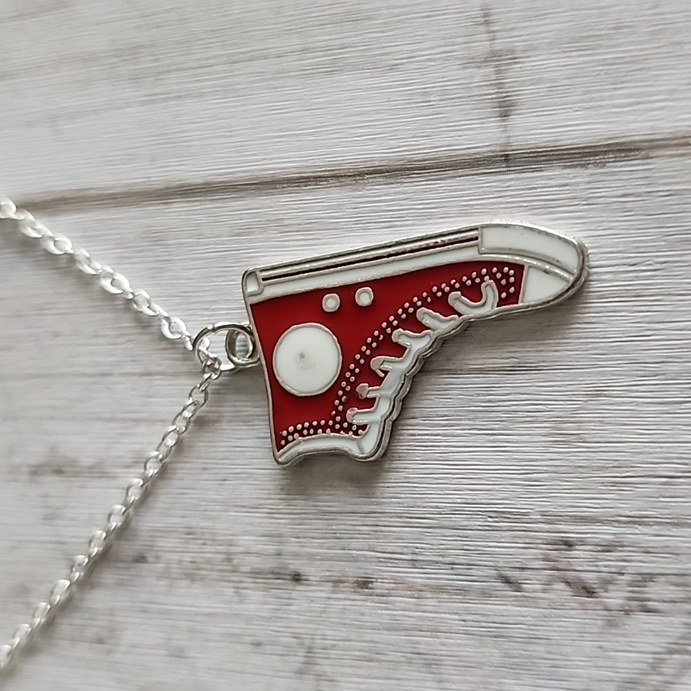 Converse High Top Necklace 925S  Chain